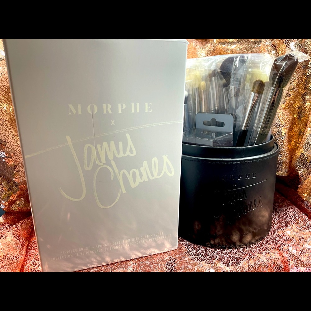 Morphe x James Charles - Face & Eyes Brush Set